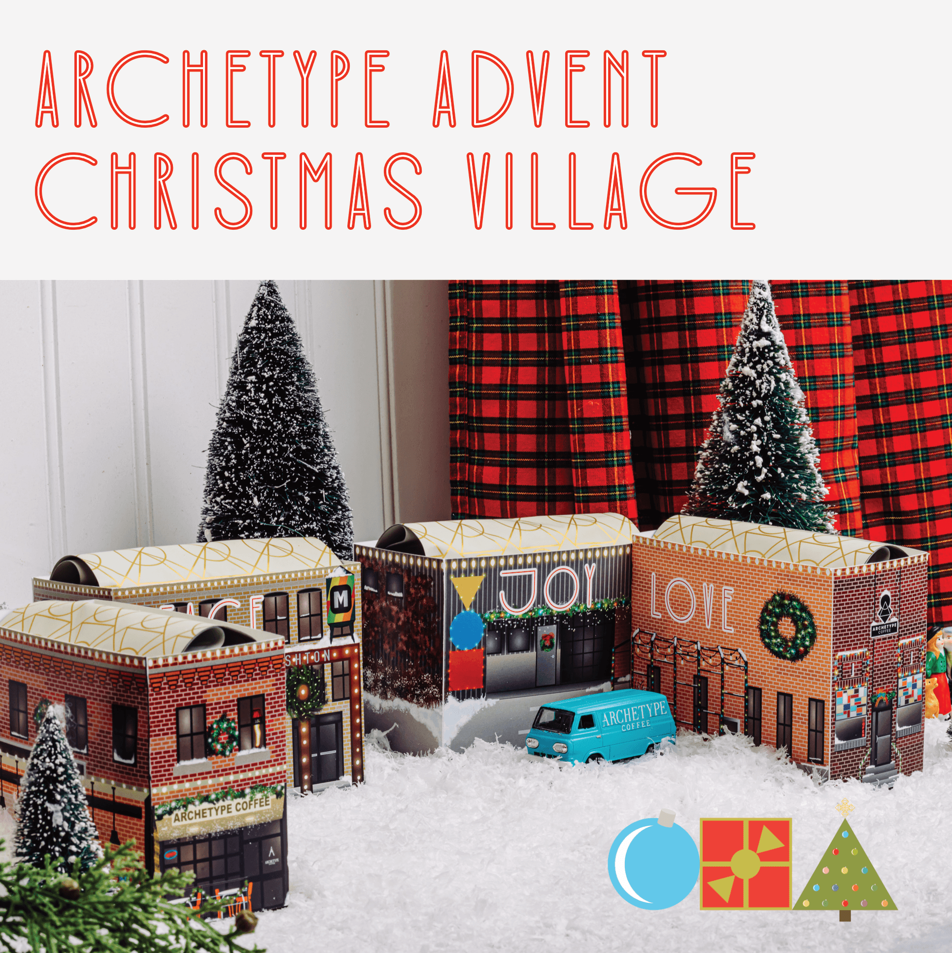 Archetype Advent Christmas Village