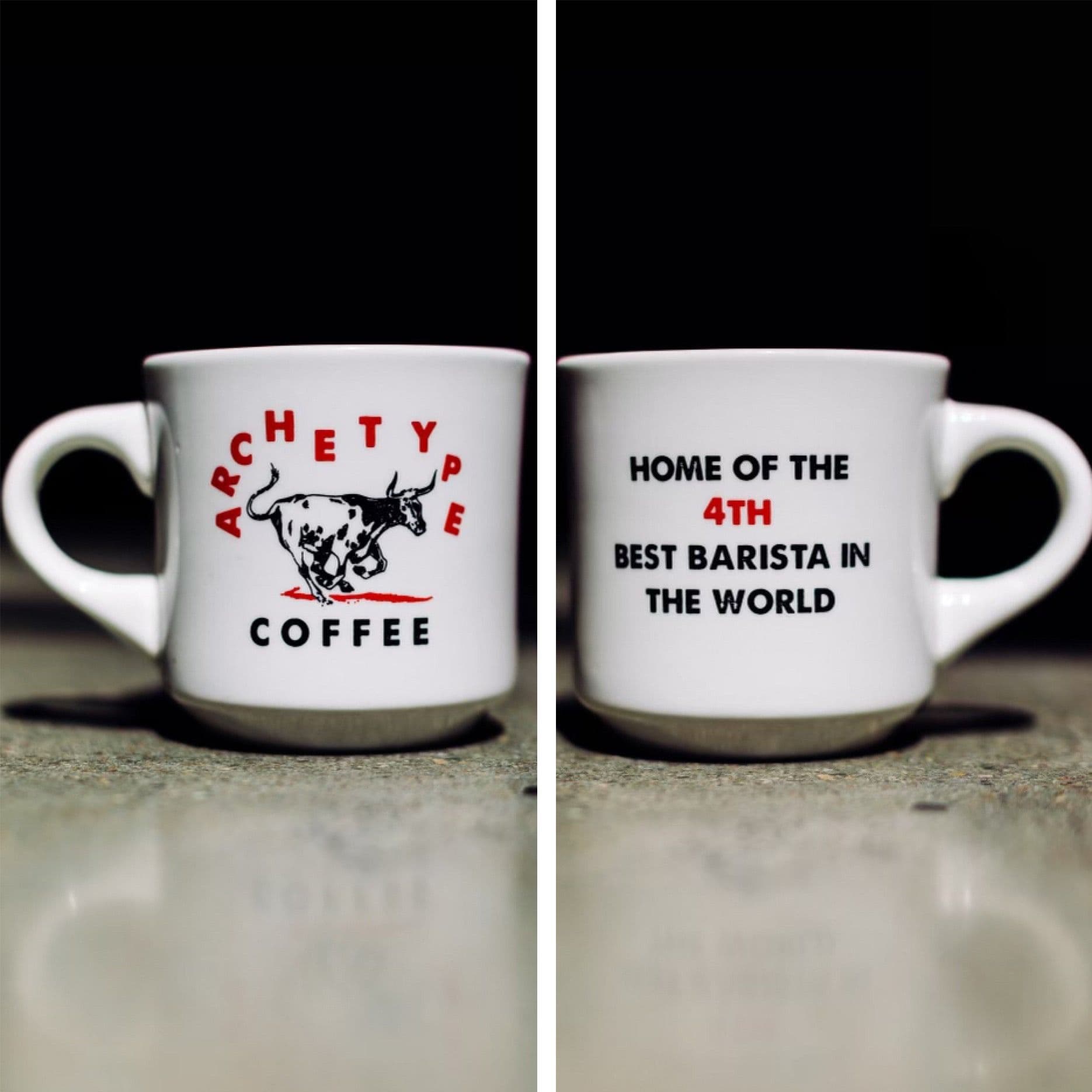 "4th Best" Diner Mug