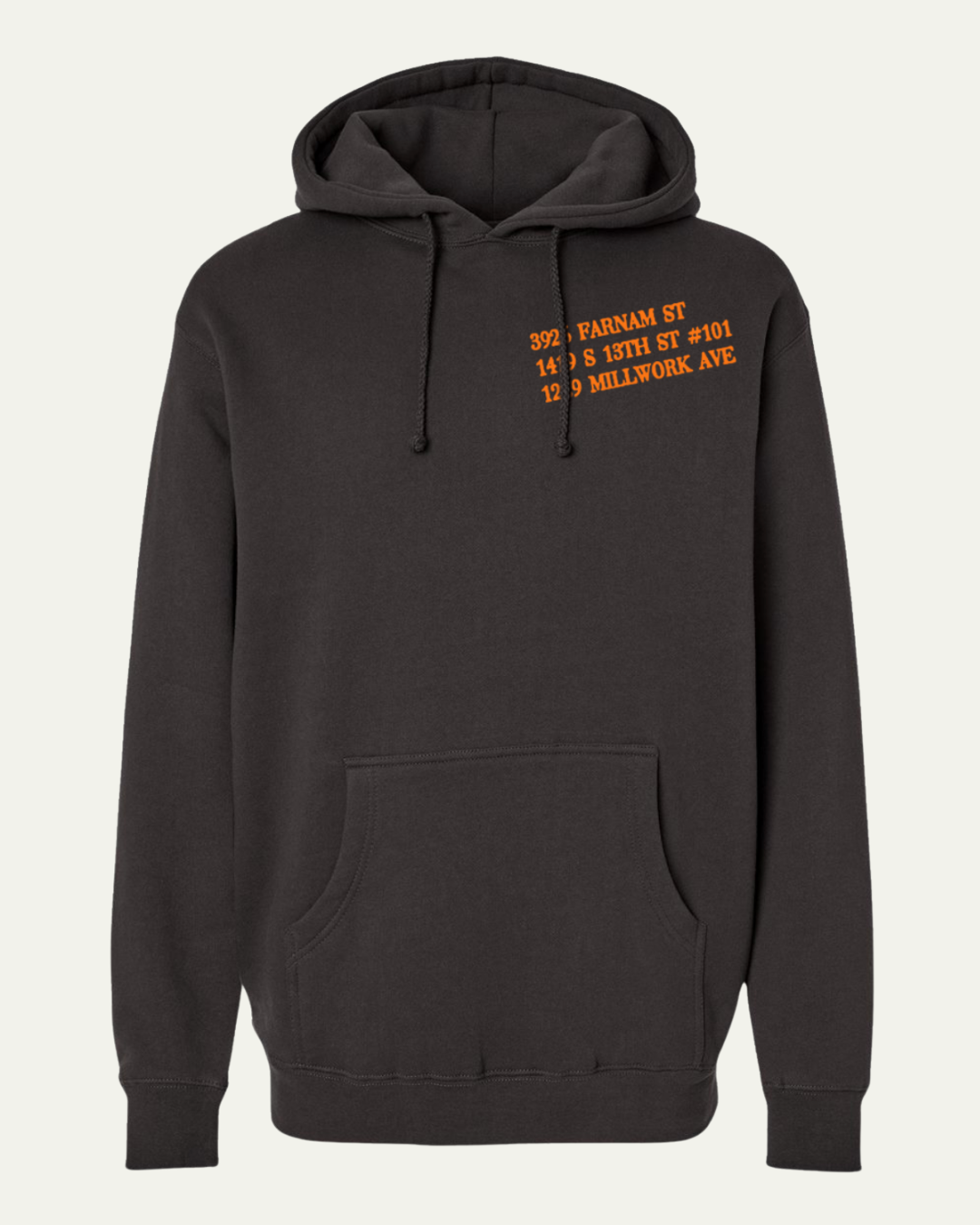 Spray Paint Hoodie (Black)