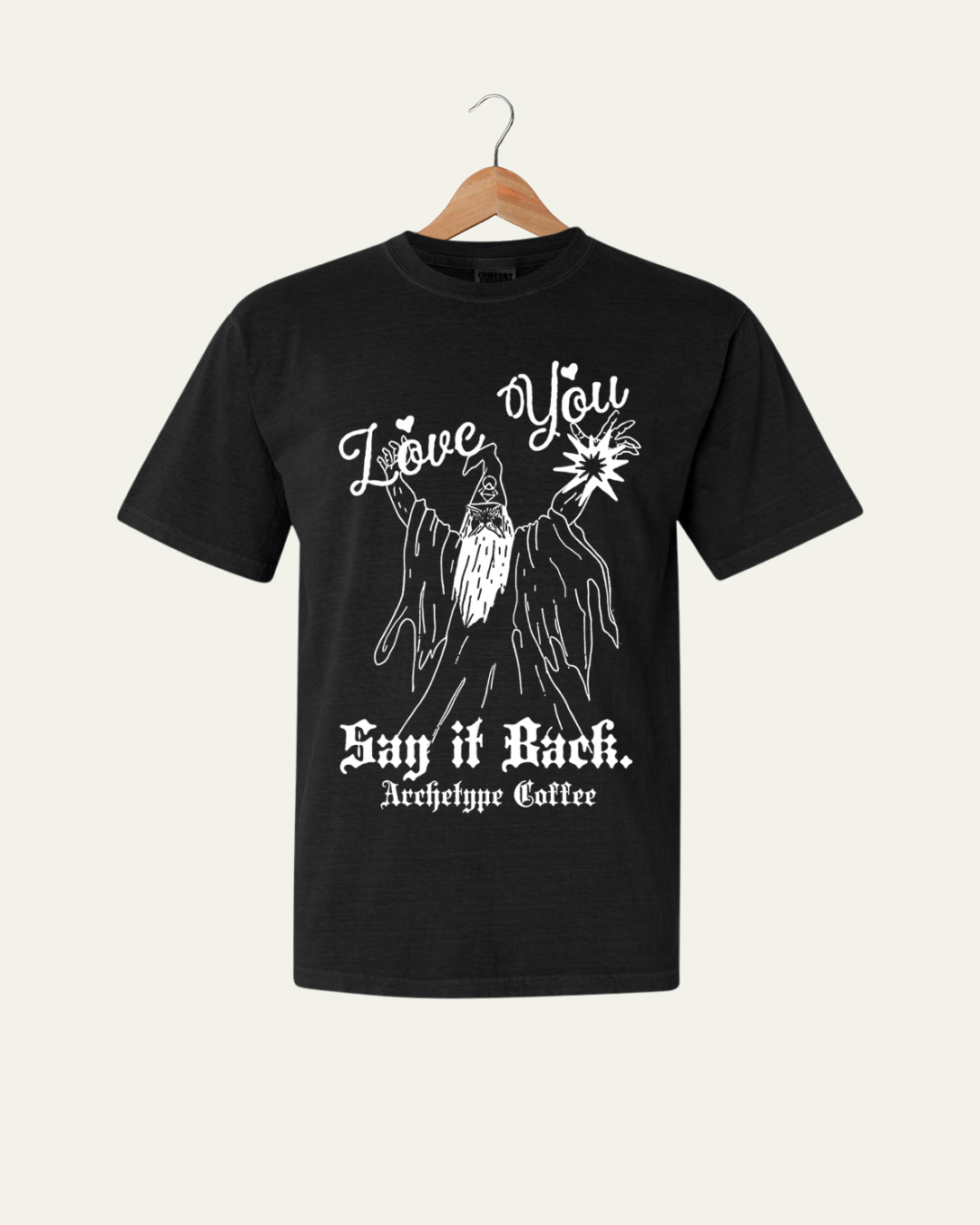 Love You Wizard Tee (Black)