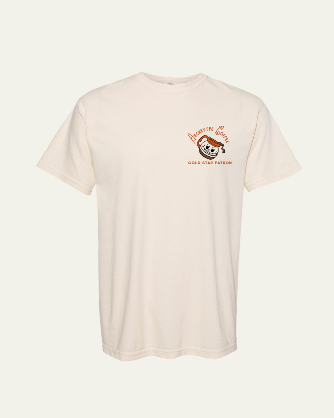 Stay Caffeinated Tee (Cream)